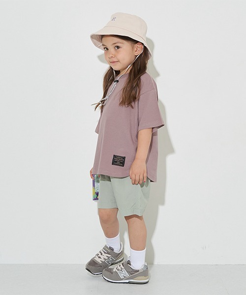 b・ROOM（ビールーム）の「【撥水加工】【水陸両用】4分丈パンツ（その他パンツ・キッズ・ピンク/ネイビー/ベージュ/オレンジ/ミント/ラベンダー/ブルーグレー/カーキ・100cm/110cm/120cm/130cm/140cm）」の22枚目の写真