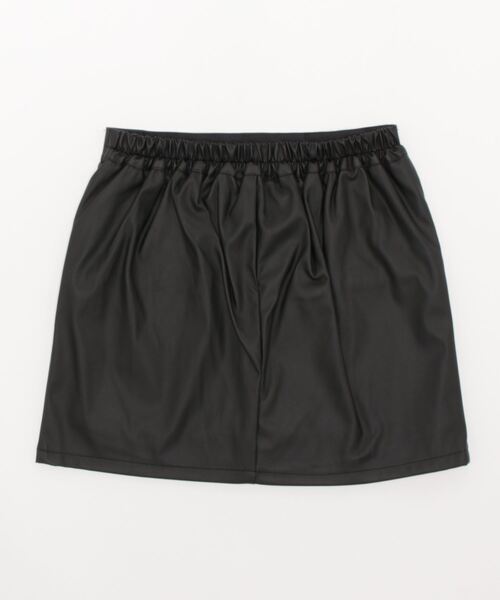 EGOIST（エゴイスト）の「裾スリットフェイクレザーミニスカート（スカート・レディース・ブラウン/ブラック・S/M）」の7枚目の写真