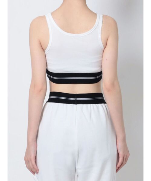 GYDA（ジェイダ）の「GYDAラインバンテージビスチェ（キャミソール・レディース・ブラック/オフホワイト・FREE）」の19枚目の写真