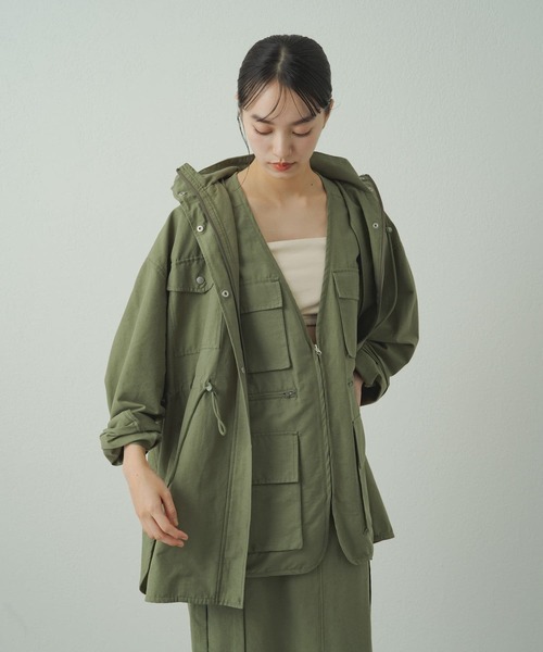 earthy（アーシー）の「【earthy_】フーディブルゾン（ブルゾン）」 - WEAR