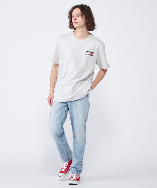 tommy jeans（トミー ジーンズ）の「【オンライン限定】TOMMYバックロゴTシャツ（Tシャツ/カットソー・メンズ・ホワイト/ブラック/グレー・LARGE/MEDIUM/SMALL/X-LARGE/XX-LARGE）」の15枚目の写真