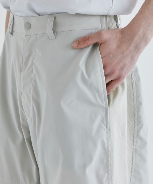 CITY TOKYO（シティトウキョウ）の「SOLOシンセティックドッキングカーゴパンツ（カーゴパンツ・メンズ・グレイッシュベージュ/ブラック・1/2）」の21枚目の写真