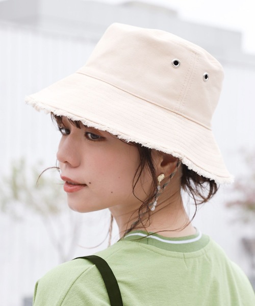 Casselini（キャセリーニ）の「Casselini/リバーシブルバケッハット（ハット・レディース・ブラック/その他8・FREE）」の2枚目の写真