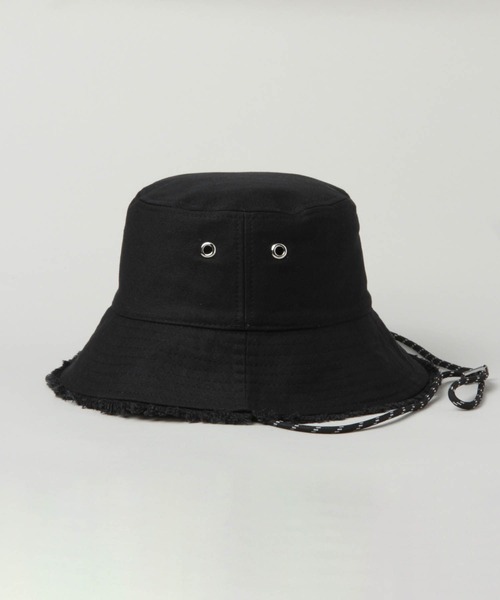 Casselini（キャセリーニ）の「Casselini/リバーシブルバケッハット（ハット・レディース・ブラック/その他8・FREE）」の6枚目の写真