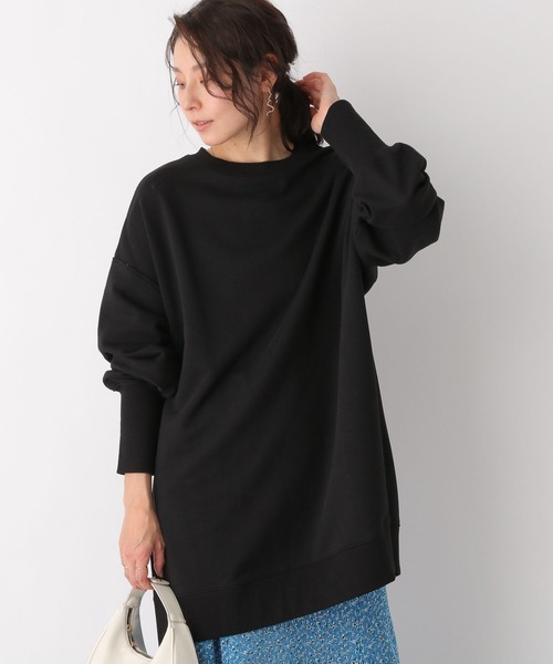 LEPSIM(レプシィム)の「裏毛サムホールスリットチュニックワンピース 178767(ワンピース・レディース・ピンク/グリーン/ブラック/オフホワイト・FREE)」の10枚目の写真