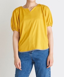 バイカラートップス