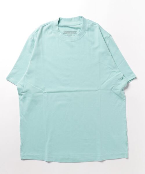 TAKA-Q（タカキュー）の「タカキュー 【DRESS T-SHIRT】超長綿 クルーネック半袖Tシャツ（Tシャツ/カットソー・メンズ・グリーン/ブルー/ネイビー/ホワイト/ライトグレー・MEDIUM/X-LARGE/S/LARGE）」の7枚目の写真