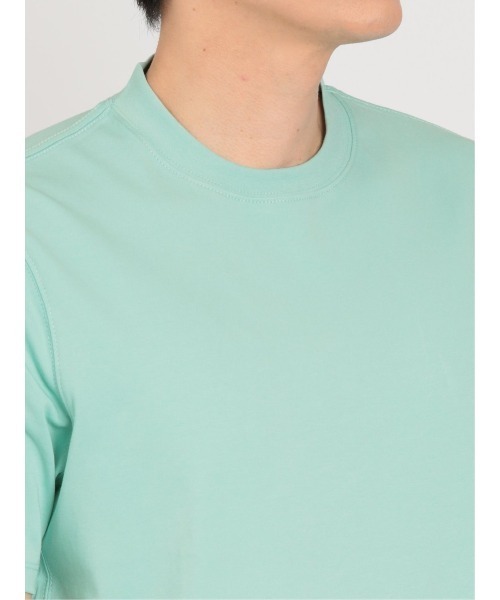 TAKA-Q（タカキュー）の「タカキュー 【DRESS T-SHIRT】超長綿 クルーネック半袖Tシャツ（Tシャツ/カットソー・メンズ・グリーン/ブルー/ネイビー/ホワイト/ライトグレー・MEDIUM/X-LARGE/S/LARGE）」の11枚目の写真