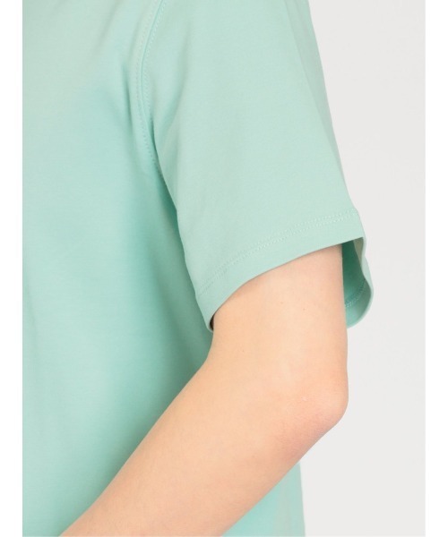 TAKA-Q（タカキュー）の「タカキュー 【DRESS T-SHIRT】超長綿 クルーネック半袖Tシャツ（Tシャツ/カットソー・メンズ・グリーン/ブルー/ネイビー/ホワイト/ライトグレー・MEDIUM/X-LARGE/S/LARGE）」の12枚目の写真