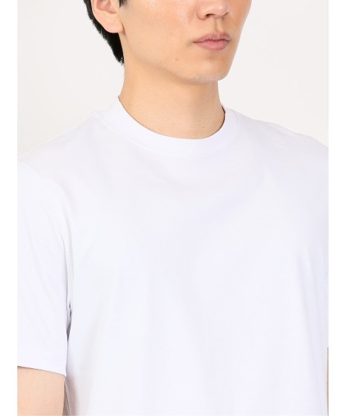 TAKA-Q（タカキュー）の「タカキュー 【DRESS T-SHIRT】超長綿 クルーネック半袖Tシャツ（Tシャツ/カットソー・メンズ・グリーン/ブルー/ネイビー/ホワイト/ライトグレー・MEDIUM/X-LARGE/S/LARGE）」の20枚目の写真