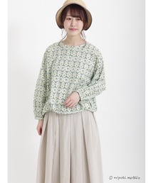 Samansa Mos2 | 【miyuki matsuo x SamansaMos2】総柄ブラウス(シャツ/ブラウス)