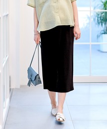 Rosemadame | 接触冷感加工　リブナロースカート（マタニティ~産後）妊婦服 産前・産後対応(マタニティウェア/グッズ)