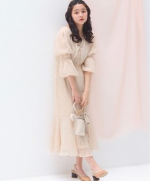 muguet | melty butter dot mermaid one-piece(ワンピース)