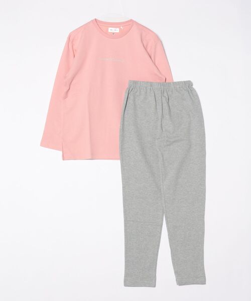 COMME CI COMME CA（コムシコムサ）の「COMME CI COMME CA/コムシコムサ　ルームウェア　長袖長パンツ　綿100%（ルームウェア/パジャマ・レディース・ベージュ/グレー/ピンク/オレンジ系その他/ネイビー/サーモンピンク/ベージュ系その他・LARGE/MEDIUM/X-LARGE）」の6枚目の写真