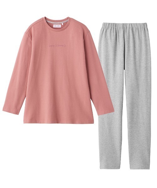 COMME CI COMME CA（コムシコムサ）の「COMME CI COMME CA/コムシコムサ　ルームウェア　長袖長パンツ　綿100%（ルームウェア/パジャマ・レディース・ベージュ/グレー/ピンク/オレンジ系その他/ネイビー/サーモンピンク/ベージュ系その他・LARGE/MEDIUM/X-LARGE）」の12枚目の写真