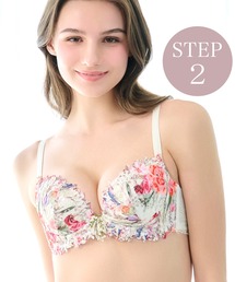 BRADELIS NEWYORK | ナオミステップ２ブラ23S1 ブラデリス 育乳補整 補正ブラ 寄せる 谷間メイク(ブラジャー)