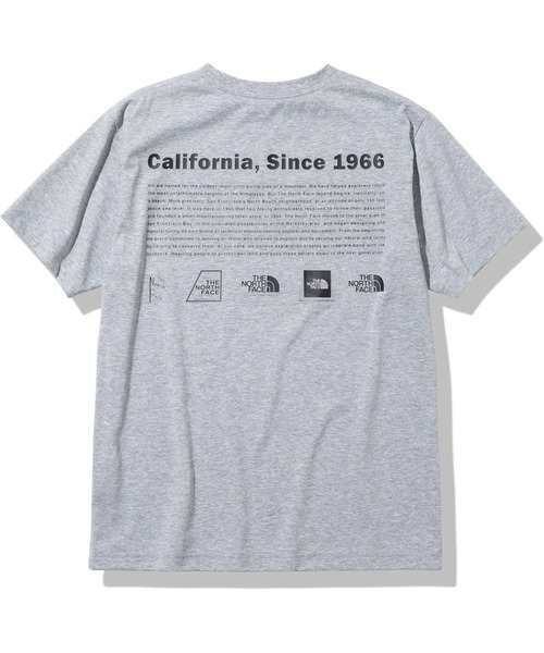 THE NORTH FACE（ザノースフェイス）の「THE NORTH FACE S/S Historical Logo Tee NT32332（Tシャツ/カットソー・メンズ・ベージュ/ホワイト/グレー/ブラック・MEDIUM/SMALL/X-LARGE/LARGE）」の4枚目の写真