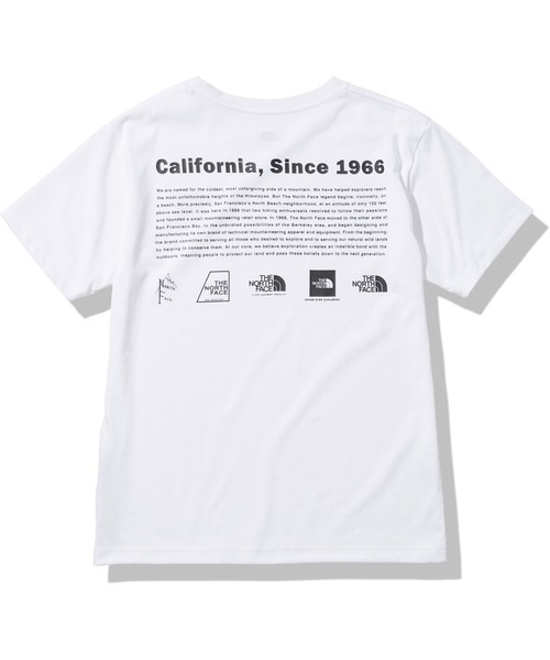 THE NORTH FACE（ザノースフェイス）の「THE NORTH FACE S/S Historical Logo Tee NT32332（Tシャツ/カットソー・メンズ・ベージュ/ホワイト/グレー/ブラック・MEDIUM/SMALL/X-LARGE/LARGE）」の3枚目の写真