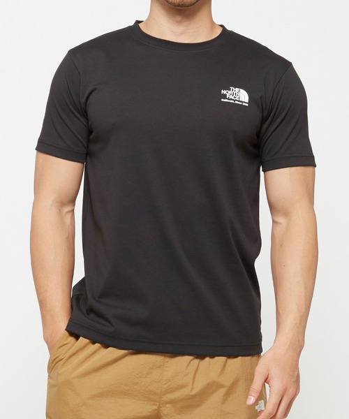 THE NORTH FACE（ザノースフェイス）の「THE NORTH FACE S/S Historical Logo Tee NT32332（Tシャツ/カットソー・メンズ・ベージュ/ホワイト/グレー/ブラック・MEDIUM/SMALL/X-LARGE/LARGE）」の5枚目の写真