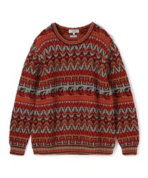 Raffa Molina アルパカ クルーネックプルオーバー
