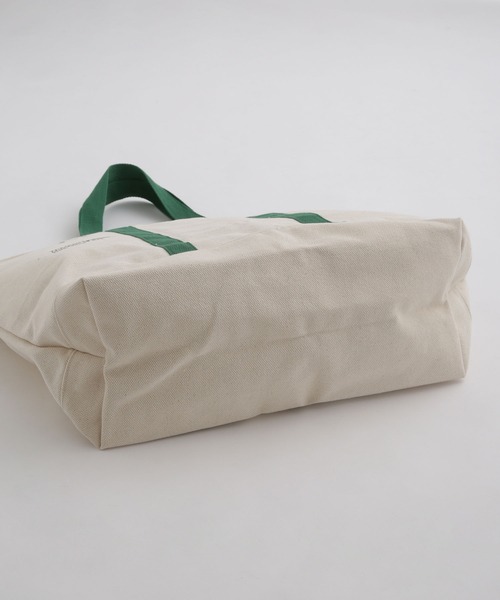 NANO universe(ナノユニバース)の「LB.03/THE MET別注 ロゴプリントキャンバストートバッグ(トートバッグ・メンズ・ブルー/レッド/グリーン・FREE)」の5枚目の写真