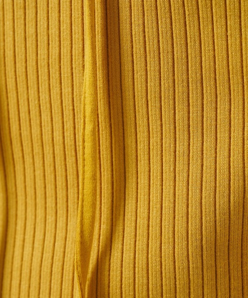 PUBLIC TOKYO(パブリックトウキョウ)の「【華奢見え・リボン】スリットホールカットアウトハーフスリーブトップ(Tシャツ/カットソー・レディース・ブラック/アイボリー/その他2/グレー/イエロー/ネイビー・FREE)」の13枚目の写真