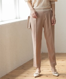 index | セットアップ対応 タックテーパードパンツ【洗濯機洗い可/接触冷感/イージーケア等】(その他パンツ)