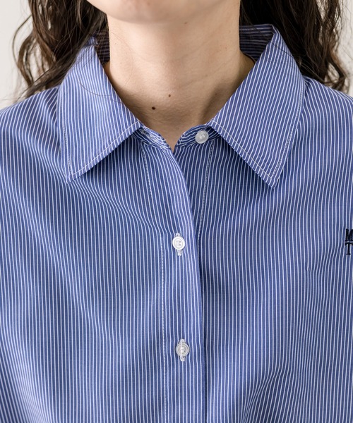 mystic（ミスティック）の「ショートシャツベアワンピースSET（ワンピース・レディース・ブルー/ブラック・1/2）」の7枚目の写真