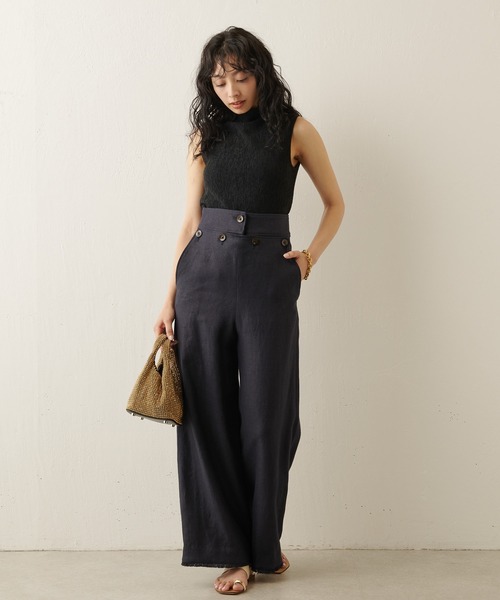 Whim Gazette（ウィムガゼット）の「リネンマリンパンツ（その他パンツ