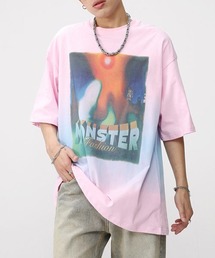 ビッグシルエットプリントTシャツ フェード WO23S3TP03【WB ORIGINALS】