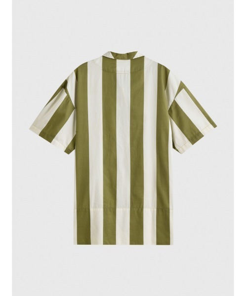 JNBY(ジェーエヌビーワイ)の「HOME Genderless Striped Cotton Shirt(シャツ/ブラウス・レディース・ベージュ系その他5/ブルー系その他4/グリーン系その他5・36/38)」の14枚目の写真