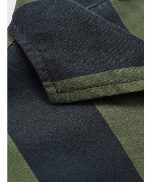 JNBY(ジェーエヌビーワイ)の「HOME Genderless Striped Cotton Shirt(シャツ/ブラウス・レディース・ベージュ系その他5/ブルー系その他4/グリーン系その他5・36/38)」の20枚目の写真