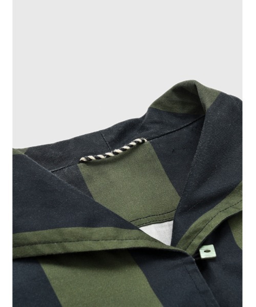 JNBY(ジェーエヌビーワイ)の「HOME Genderless Striped Cotton Shirt(シャツ/ブラウス・レディース・ベージュ系その他5/ブルー系その他4/グリーン系その他5・36/38)」の21枚目の写真