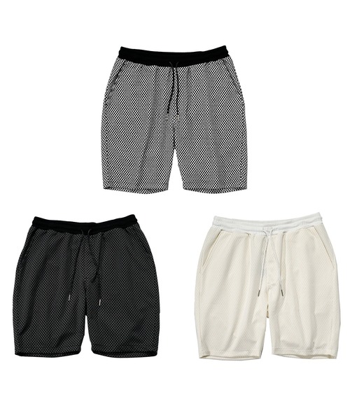 SOMEDIFF】夏のスタイルに刺激をプラス。 総柄ハーフパンツ