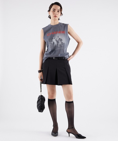 完売品✨GEMINI/Whim Gazette/タックプリーツショートパンツ/F Whim Gazette（ウィムガゼット）の「【GEMINI】タックプリーツショート