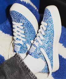 VM003-CP CANVAS LO　CRACKED BLUE