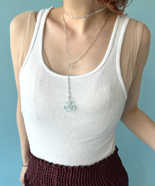 Sisi Joia シルバーチェーンネックレス セール】 Sisi Joia Hollow chain シルバーネックレス
