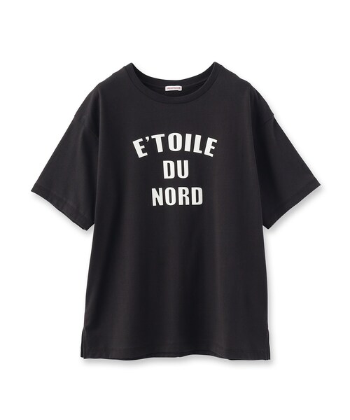 DRESSTERIOR(ドレステリア)の「◆?TOILEロゴTシャツ(Tシャツ/カットソー・レディース・ブラウン系/オフホワイト/チャコールグレー・34/36/38)」の9枚目の写真