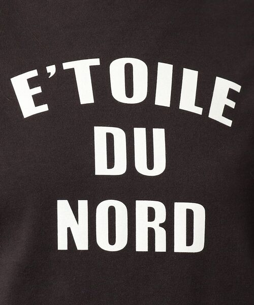 DRESSTERIOR(ドレステリア)の「◆?TOILEロゴTシャツ(Tシャツ/カットソー・レディース・ブラウン系/オフホワイト/チャコールグレー・34/36/38)」の6枚目の写真