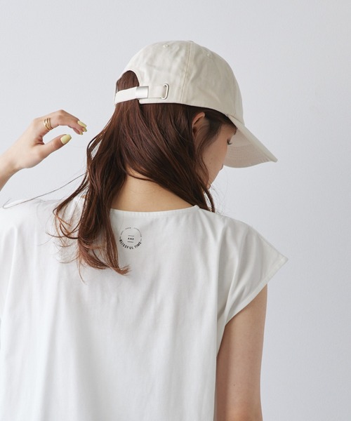 FEEL GOOD CONNECTION AND BLISSFUL TIME（フィールグッドコネクションアンドブリスフルタイム）の「【F&B】ロゴ刺繍キャップ（キャップ・レディース・アイボリー/ネイビー/ブラック・FREE）」の13枚目の写真