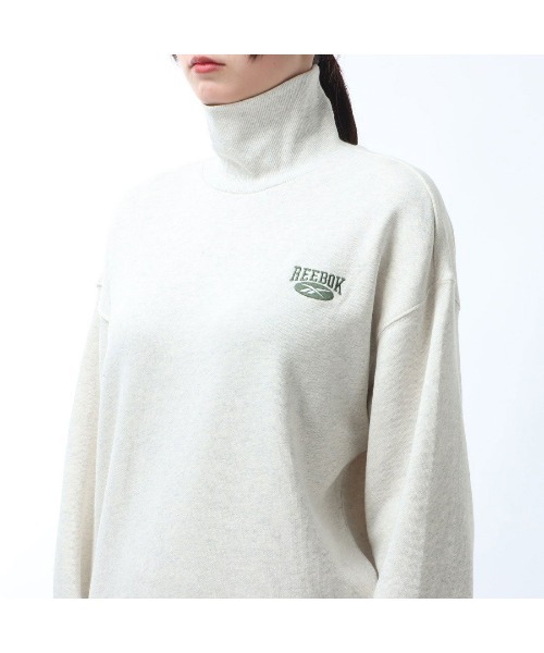 Reebok(リーボック)の「アーカイブ フィット クルー スウェット / CL AE ARCHIVE FIT CREW(スウェット・レディース・アイボリー/ブラック/バーガンディー・X-LARGE/XX-LARGE/MEDIUM/SMALL/LARGE)」の18枚目の写真