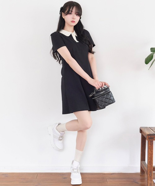 レア❗️美品♡ほぼ未使用♡familiar ワンピース titty＆Co. PETIT by poyo（ティティーアンドコープティバイポヨ