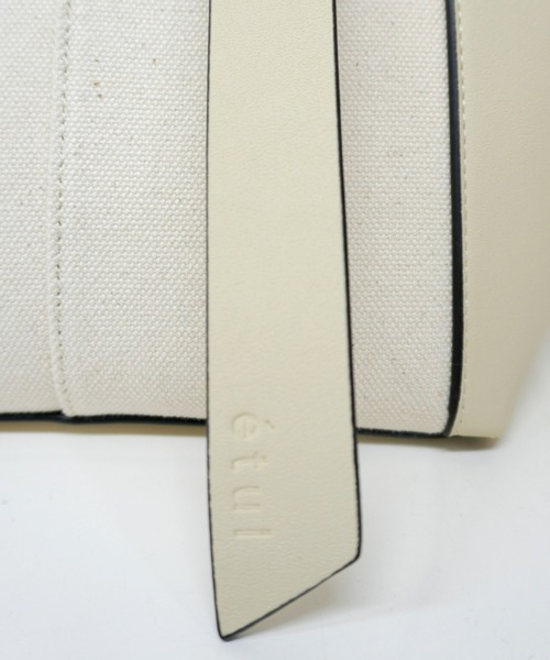 etul（エツル）の「「etul / エツル」Grim Air×Recycled Canvas 2way Small Tote Bag（トートバッグ・レディース・ブラック/ブラウン/ホワイト・FREE）」の19枚目の写真