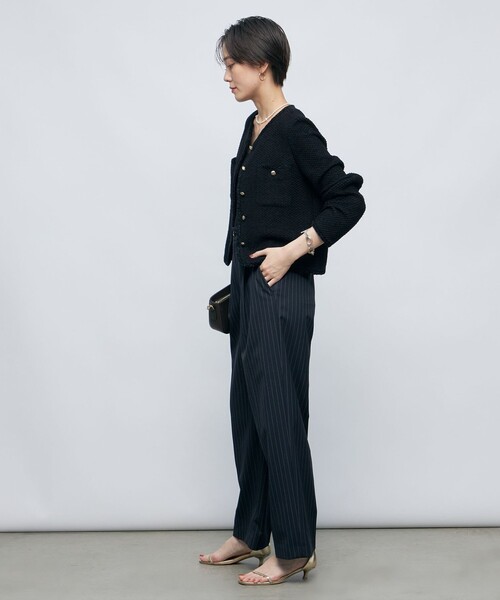NOLLEY’S 24S/Sカラミフラッグノーカラージャケット WEB限定 SPECIAL PRICE！］フラッグカラミテーラードジャケット