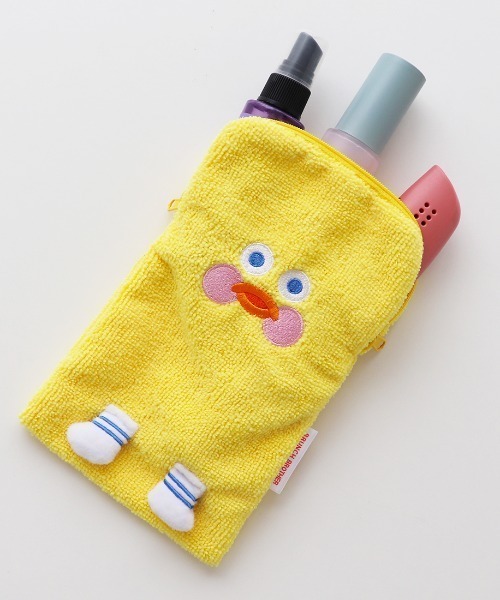 Brunch Brother（ブランチブラザー）の「ファスナー付きタオル ボトルカバー/ブランチブラザー（ハンカチ/ハンドタオル・レディース・ブラック/イエロー/ベージュ・FREE）」の11枚目の写真