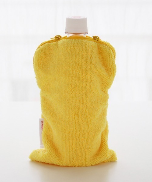 Brunch Brother（ブランチブラザー）の「ファスナー付きタオル ボトルカバー/ブランチブラザー（ハンカチ/ハンドタオル・レディース・ブラック/イエロー/ベージュ・FREE）」の12枚目の写真