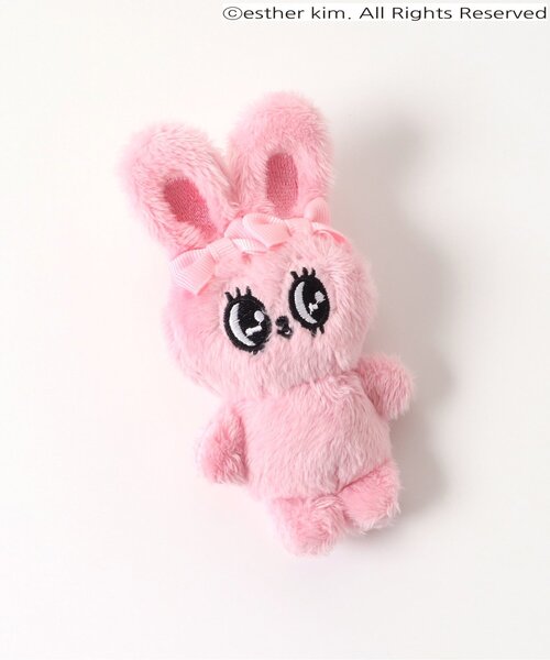 algy(アルジー)の「Esther Bunnyコラボショルダー(ボディバッグ/ウエストポーチ・キッズ・ラベンダー/ブラック・FREE)」の16枚目の写真
