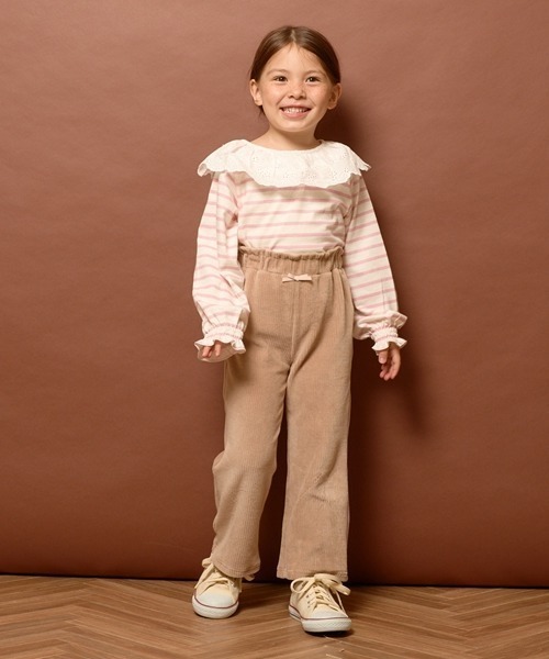 やみつきになる着心地】ニットコールフレアパンツ（レギンス/スパッツ