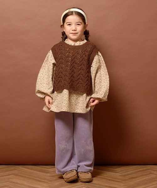 やみつきになる着心地】ニットコールフレアパンツ（レギンス/スパッツ