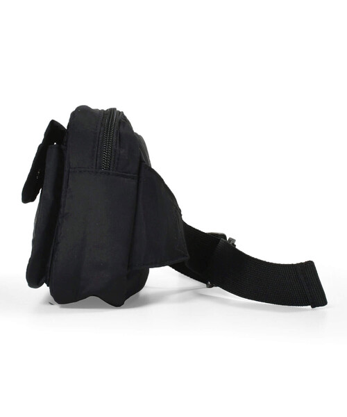 WASK（ワスク）の「ポケット付きショルダーバッグ（ボディバッグ/ウエストポーチ・キッズ・グリーン/ブラック・FREE）」の14枚目の写真